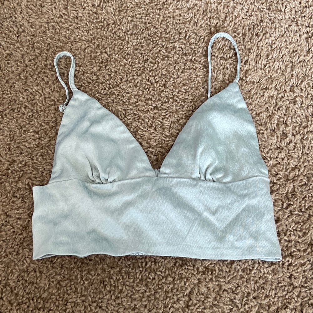 Zara green tank